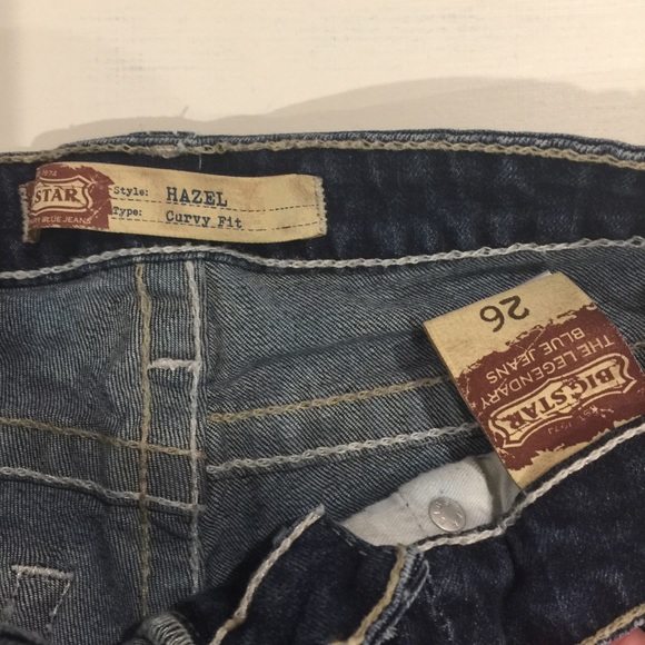 BIG STAR “Hazel” Curvy Fit Denim Shorts - Picture 3 of 5